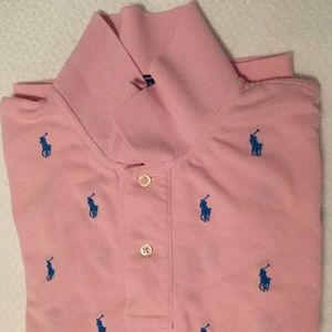 Special Edition Ralph Lauren Pink Polo Shirt NWOT